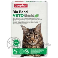 Beaphar BIO BAND repelentní obojek, vetoShield kočka 35cm