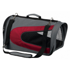 ALINA bag, nylonová přepravní taška se síťkou 27x27x52 cm  - šed