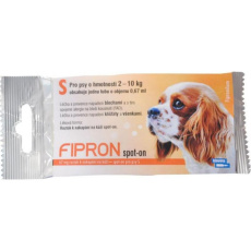 Bioveta  FIPRON 67mg Spot-on Dog S sol1x0,67ml