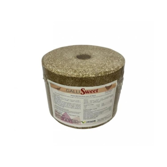 GALLI SWEET - minerální blok pro drůbež - 5 kg