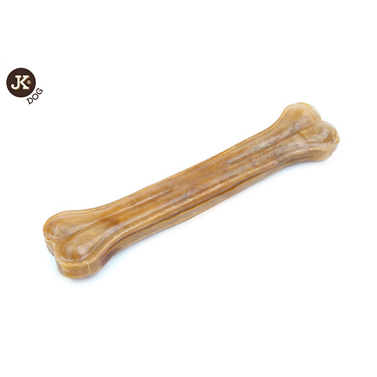 Lisovaná kost z buvolí kůže 32 cm, přírodní pamlsek ( cca. 0,390 ) Lisovaná kost z buvolí kůže 32 cm, přírodní pamlsek ( cca. 0,390 )