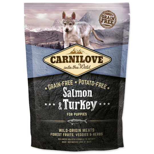 Carnilove Dog Salmon/Turkey Puppies 1,5kg