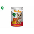 Sušené kuřecí maso, 80 g, masový pamlsek pro psy (Chicken True Meat Snack)