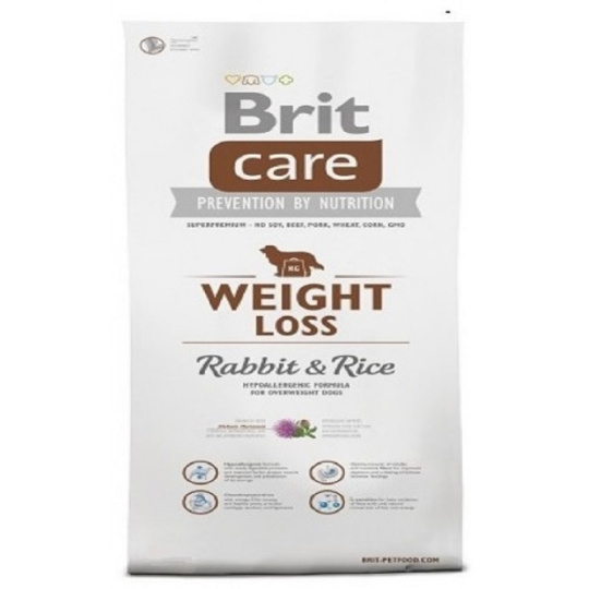 Brit care 12kg Weight Loss Rabbit+Rice 