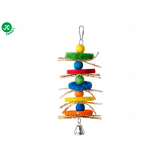 JK - hračka pro papoušky Špíz  Lufa houba 28cm, velký papoušek