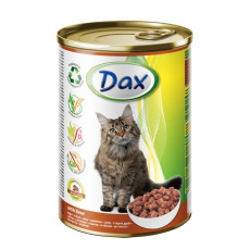 DAX játrové kousky pro kočky 415g