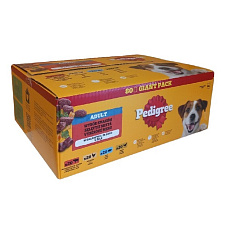 Pedigree 100g x 80ks kapsička adult - krabice v želé dog