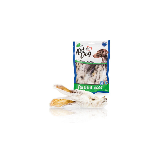 KIDDOG králičí uši se srstí 180g