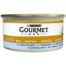 Gourmet  85g gold paštika tuňák cat