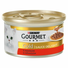 GOURMET GOLD 85g Hovězí filet v omáčce