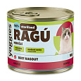 Yoggies RAGÚ pro kastrované kočky, hovězí monoprotein 185 g